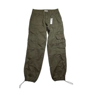 Women's Garage Chicago Low Rise Cargo Pants Army Green Size 3‎